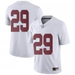 Men's Alabama Crimson Tide #29 DeMarcco Hellams White Limited NCAA College Football Jersey 2403OUSK4